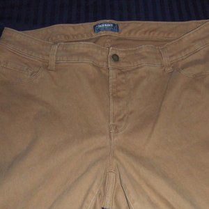 18 PLUS SHORT Rockstar Skinny Camel Pants PETITE